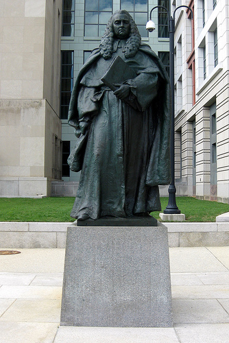 Statue of Sir William Blackstone in Washington DC